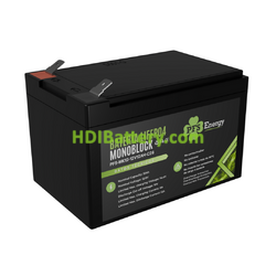 Batera de LiFePO4 PFS Energy 12.8V 13.5Ah | PFS-MK12-12V13.5Ah-C26